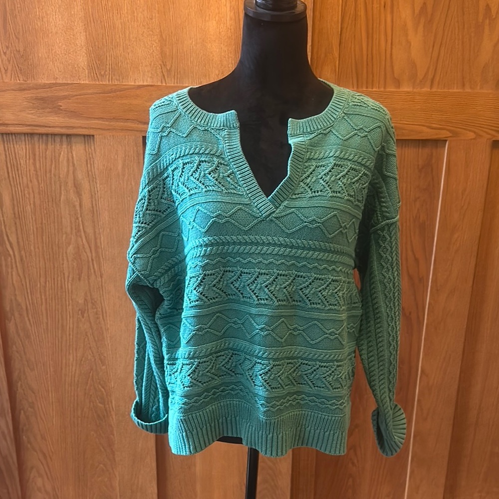 Sundance Green Knit Women's Sweater